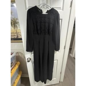 Donna Morgan Women Black Cocktail Dress 10